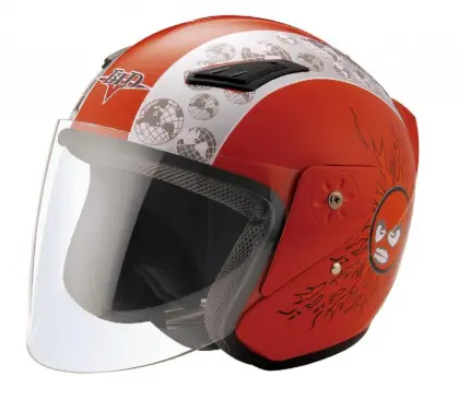 Motorcycle protection helmet