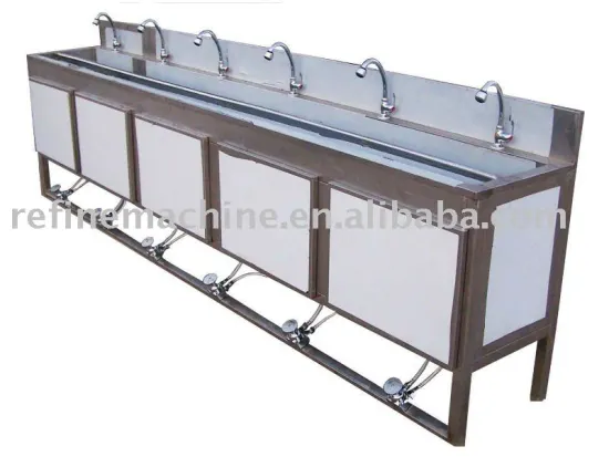 Hand washing slot