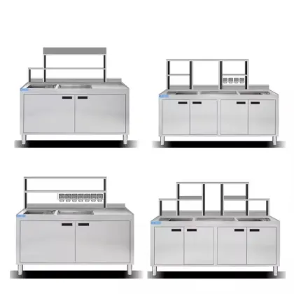 Commercial Boba Bar Equipment: Milk Tea Bar Counter and Bubble Tea Shop Setup