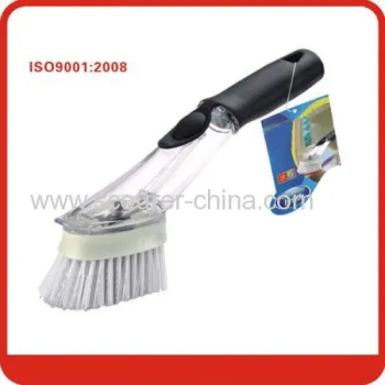 New Popular Shape Kitchen White Bowl And Dish Brush 