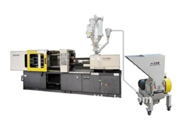 Immediate recycling crusher machine