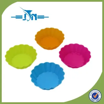Plastic cup cake wrappers made in China