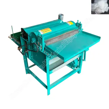 Mini Sheep Wool Cotton Carding Machine for Household Use