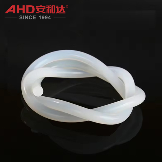 Silicone Rubber White Rod Twist Sample