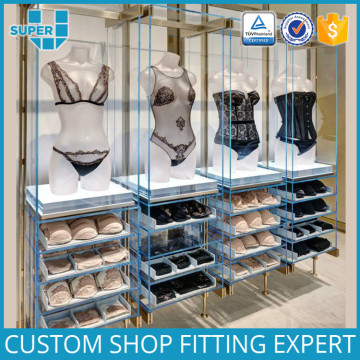 Guangzhou Manufacturer Outlet Durable Portable Underwear Display Shelf