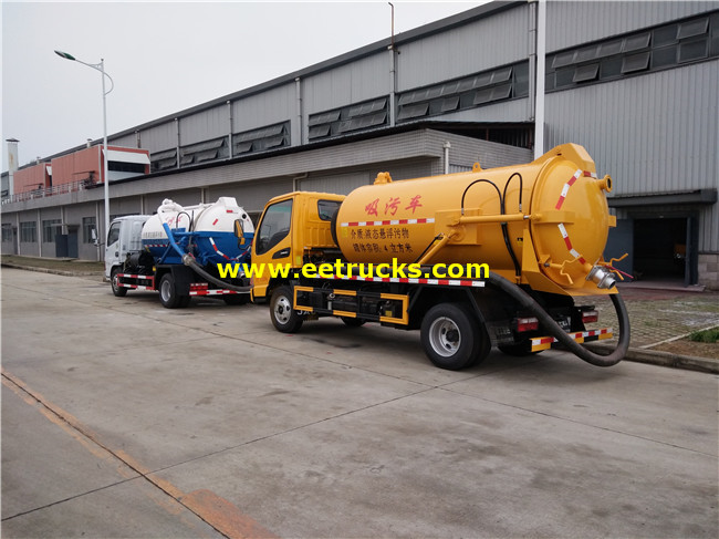 Excrement Suction Tank Truck