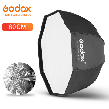 Godox 80cm 31.5in Taşınabilir Octagon Softbox Flash Speedlight Şemsiyesi Reflektör
