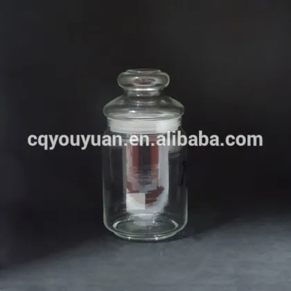Promotion sealed wide mouth glass jar for different food