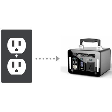 500-1000Wh lithium ion onon ular tashar jirgin ruwan bankin hasken rana