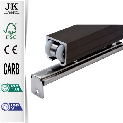 JHK-004 Laminate Door Panel 4 Panel Arch Sliding Door