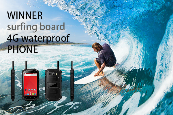 WINNER  surfing board 4G waterproof  PHONE