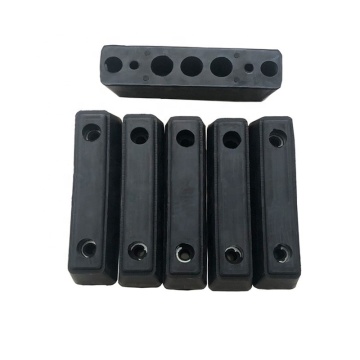 Black Rubber Car Van Bumper Protector for Tailgate Pads