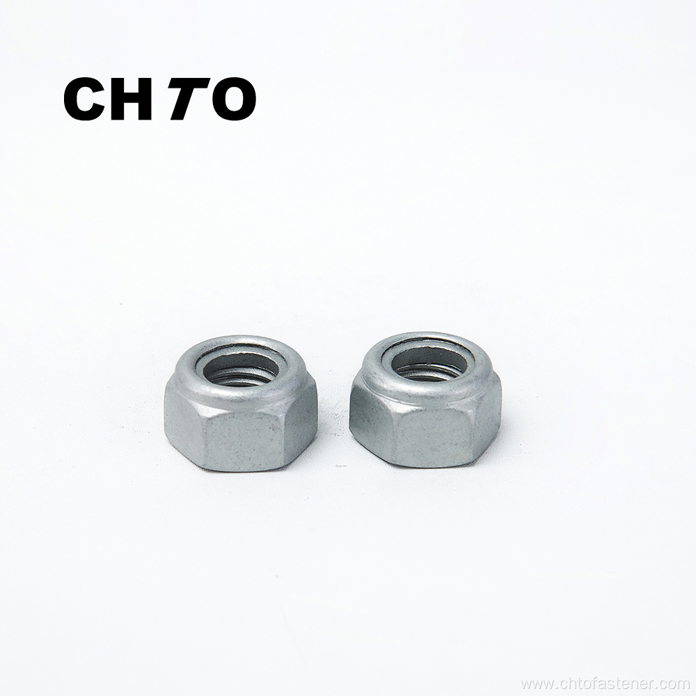 ISO 7041 Grade 10 Dacromet Nylon Insert hexagon nuts