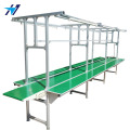 Belt conveying equipment for bilateral worktable