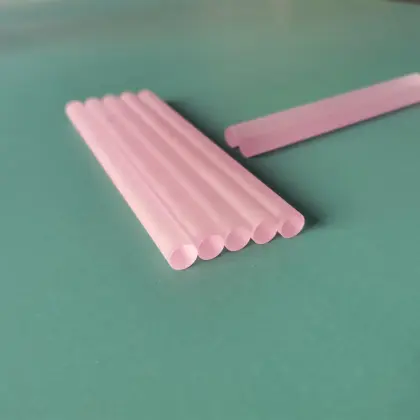 D8mm*195/215/295mm Crystal rod S/D 20/10 for laser