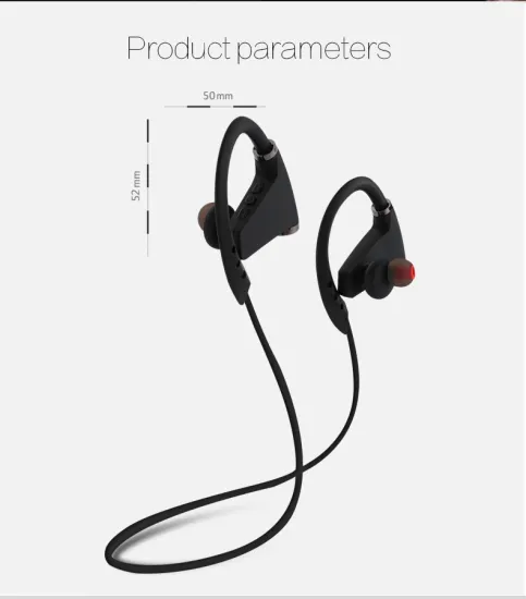 2018  IPX7 waterproof Bluetooth  headphones wireless noise canceling sport bluetooth headsets