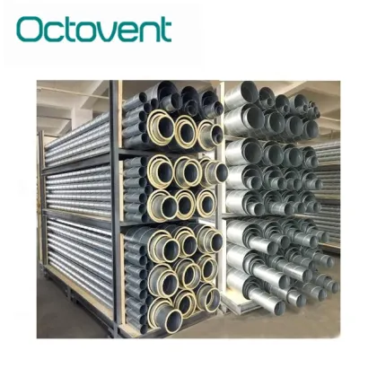 Elliptical Air Conditioner Ducts and HVAC Systems Parts for Air Circulation