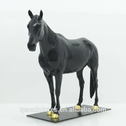 Chinese style antique bronze small size tang dynasty horse statue for sale
