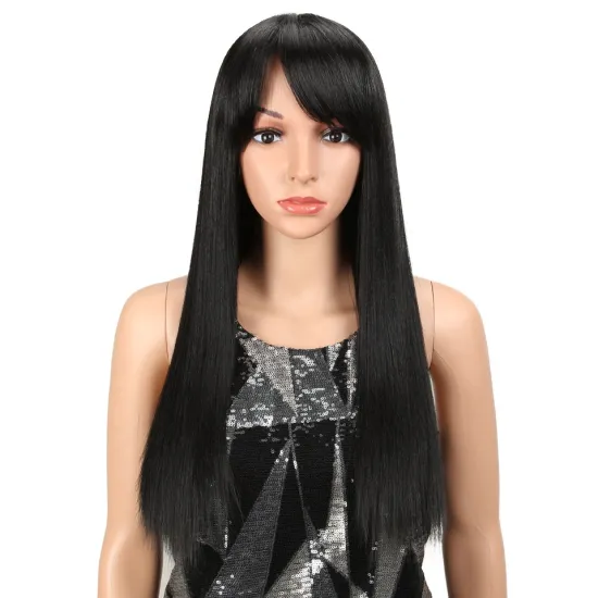 MAGIC Premium Synthetic Wigs 22 Inch High Temperature Ombre Color Wholesale  Long Straight Wigs For Black Women Synthetic Wigs