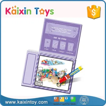 10282000 Children Toys Educational Magic Water Drawing Book With Pen