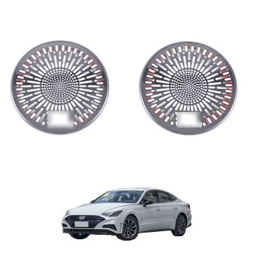 OEM Automotive Stainless Steel Interior Trim Parts for 2020 Hyundai Elantra Front Door Panel Speaker Cover