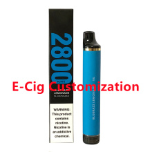 Einwegschoten Ousida Vapes 2800puffs Custom Vape