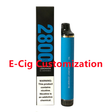 Одноразовые капсулы Ousida Vapes 2800Puffs Custom Vape