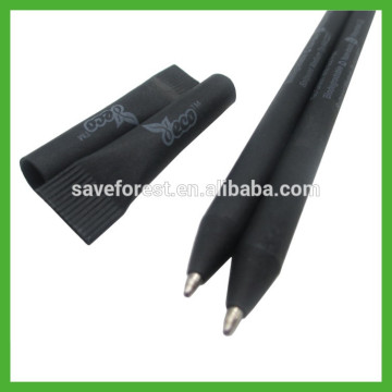 Promotional Logo Custom Recycled Paper Ballpoint Pen