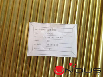 Admiralty Brass tubes – C44300