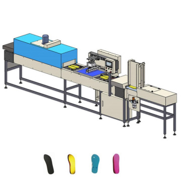 Automatische Siebdruckmaschine für den Fabrikverkauf: Slipper Flip Flop Seidendruckmaschine