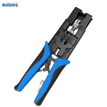 Multi-functional Ratchet Coaxial Cable Crimping Pliers