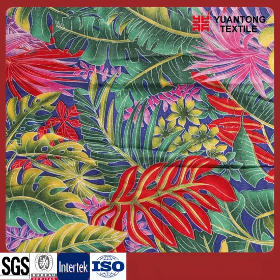 Very Beautiful Polyester/Rayon65/35 45*45 110*76 Printing Fabric