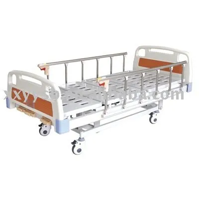 3 Crank Manual Hospital Bed For ABS