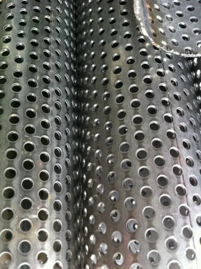 Aluminum / Alloy Punched Perforated Metal Tube Metal Window Frame