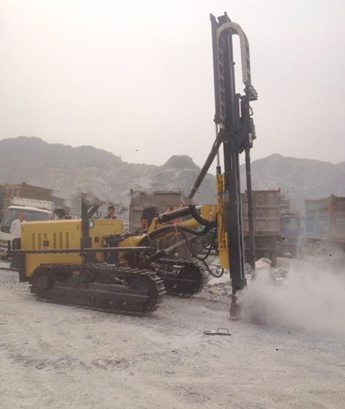 Crawler Drilling Rig Down Hole Drill