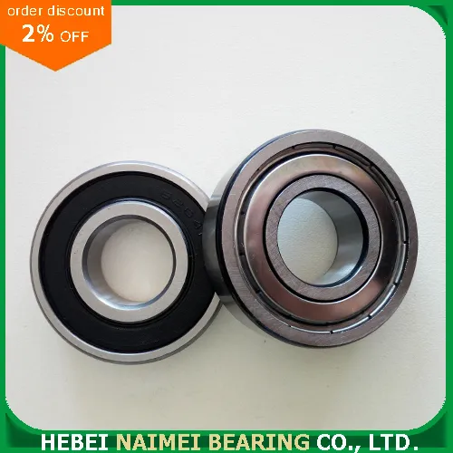 6000-2RS Bearing 10x26x8 Sealed Ball Bearings