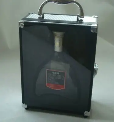 Aluminum cheapest wine box,ABS hard wine case,luxury wine box