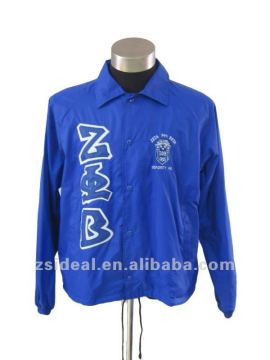 Nylon taslon windproof fashion customized man jacket/Windbreaker