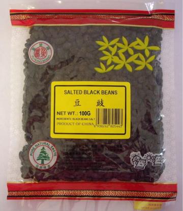 100G Salted black bean