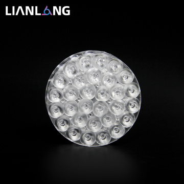 LED PAR LOW LENS dengan beberapa outlet ringan lensa optik lensa LED plastik lensa LED khusus