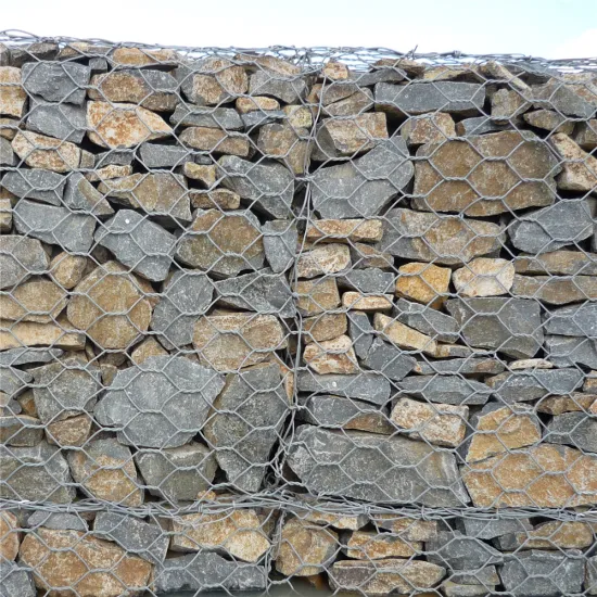 High Quality PVC Coated Erosion Control Gabion Baskets