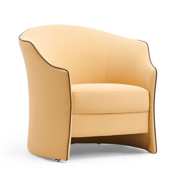 Hotel kontemporer pu kulit set sofa kursi sofa untuk desain restoran modern
