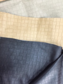 2015 Newest PU fabric used for sofa for sale abroad Us, Hong Kong pu coated leather fabric