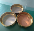 Setaccio per test oro in ottone standard da laboratorio di alta qualità
