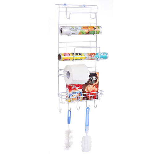 Fridge Side Kitchen Storge Holder Rack com otário