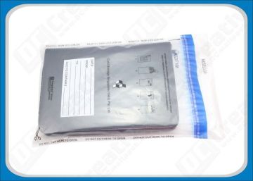 Clear / Transparent Waterproof Coex Multi-layerssecurity Tamper Evident Bags For Court Evidence
