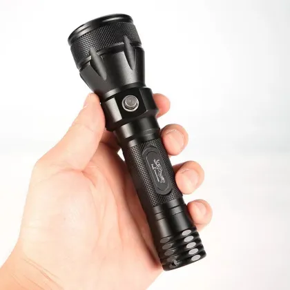 Aluminum waterproof IP68 Underwater diving flashlight