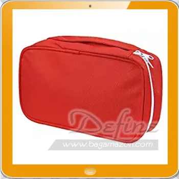 Portable First Aid Empty Kit Pouch Tote Small Storage Bag