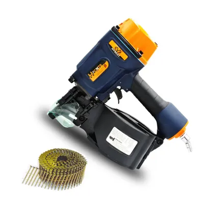 Wood packaging manufacturing equipment coil nail gun