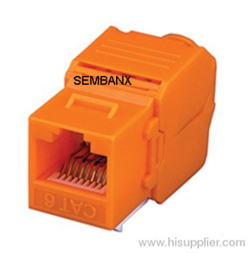Cat6 8p8c Utp Tooless Keystone Jack